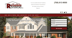 Desktop Screenshot of myreliableexteriors.com