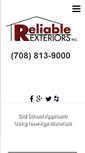 Mobile Screenshot of myreliableexteriors.com